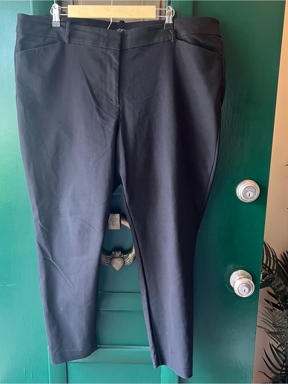 Loft Women’s  Black Dress Pants - Classic Straight Fit